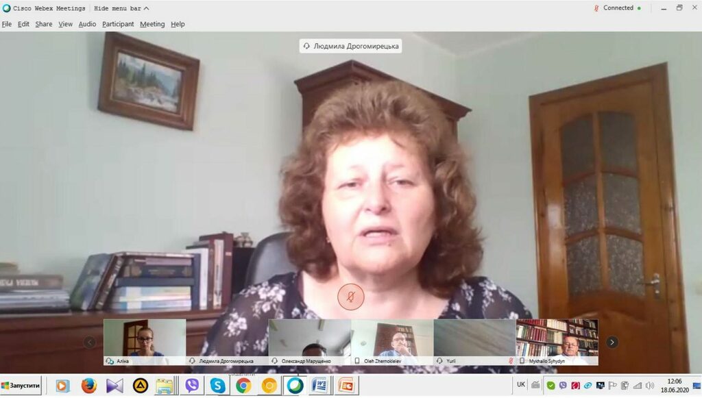 Скріншот захисту дипломних робіт 38