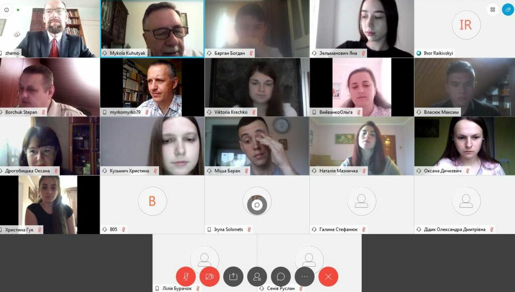 Скріншот захисту дипломних робіт 4