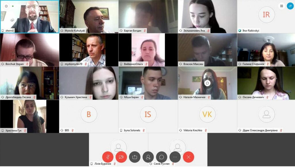 Скріншот захисту дипломних робіт 7